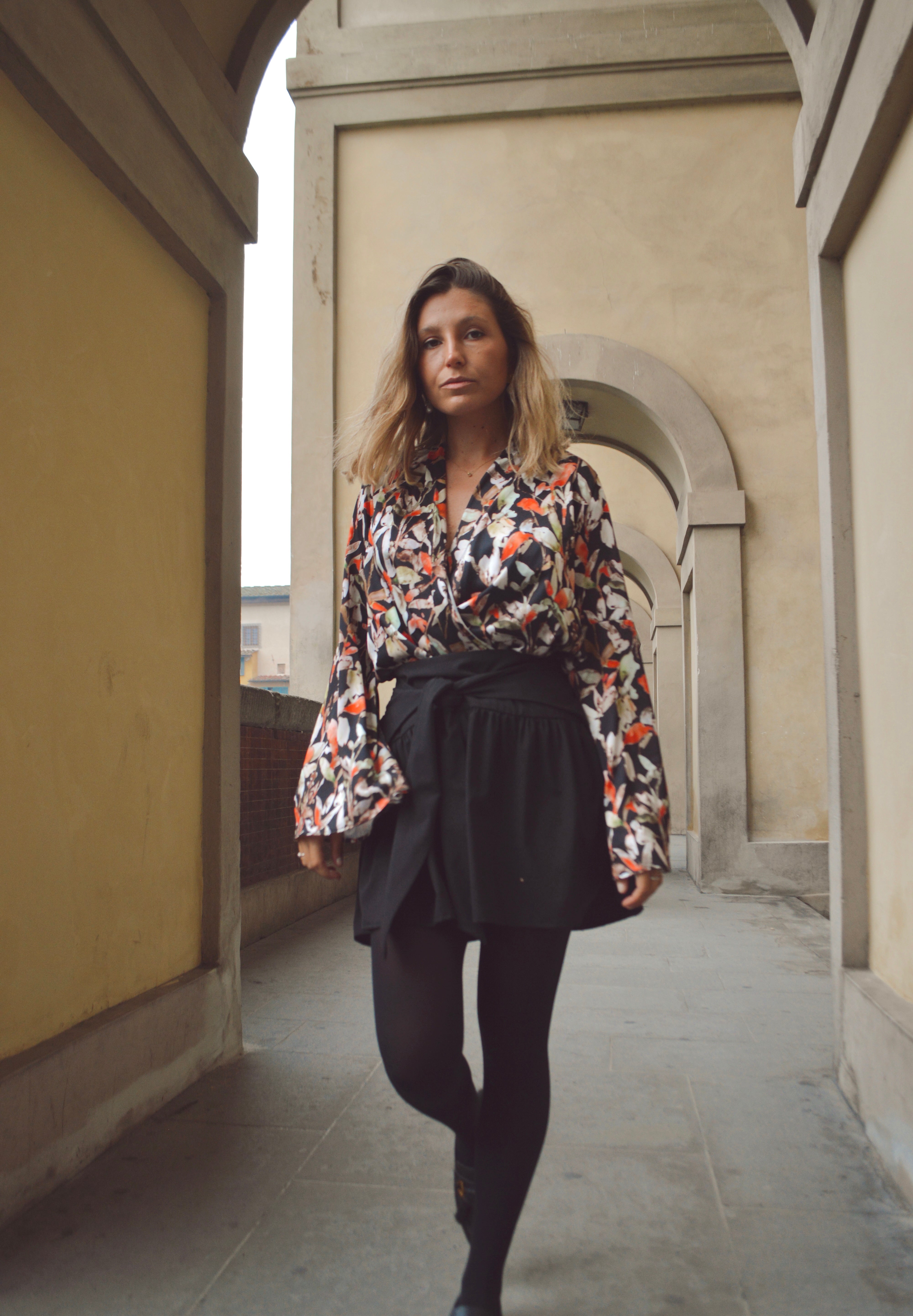 Blusa Nápoles Café - Macodesign