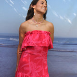 Vestido Madeira Rojo