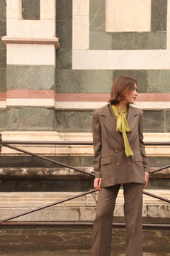 Blazer Bolonia Oliva - Macodesign