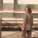 Blazer Bolonia Oliva - Macodesign
