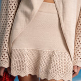 Falda Pipa Beige