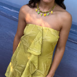 Vestido Aveiro Lima Corto