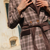 Trench Ambar Rosa