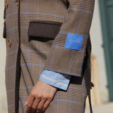 Trench Ambar Azul