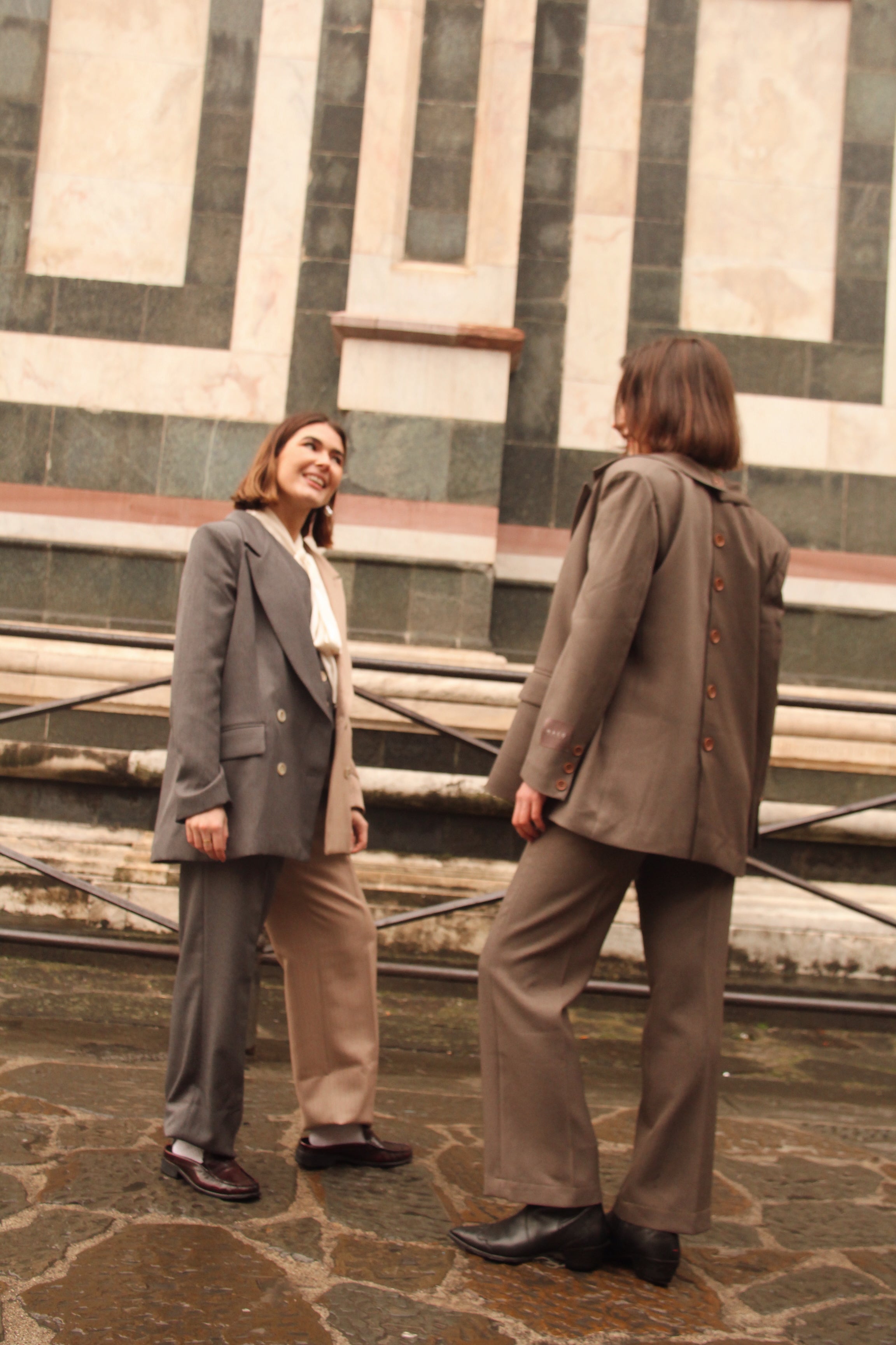 Blazer Bolonia Oliva - Macodesign