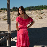 Vestido Madeira Rojo