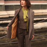 Blazer Bolonia Oliva - Macodesign