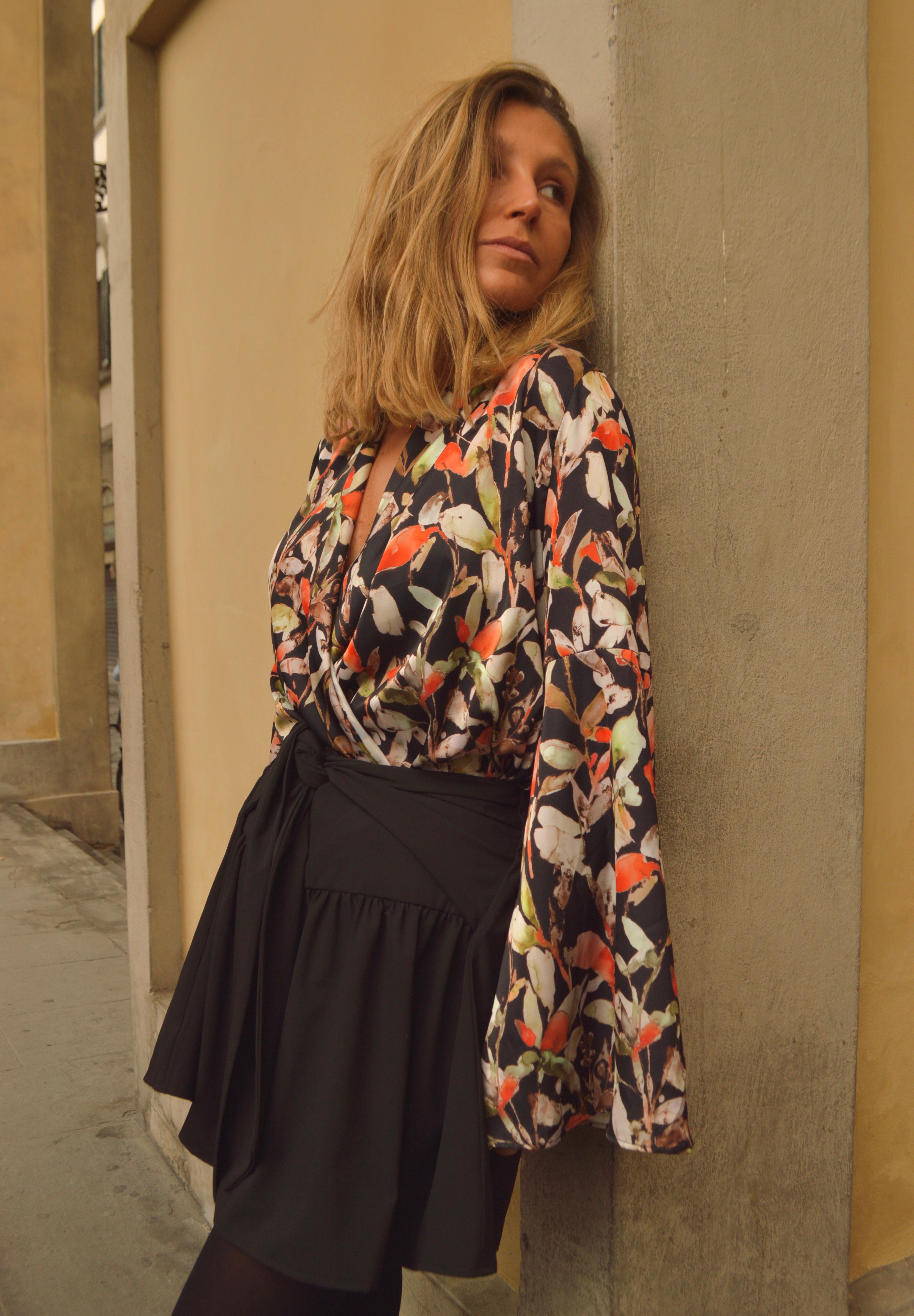 Blusa Nápoles Café - Macodesign