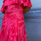 Vestido Madeira Rojo