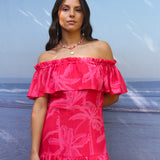 Vestido Madeira Rojo