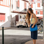 Cartera Cala Blue, look completo