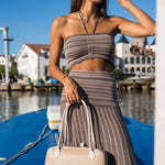 Conjunto Bahía Taupe, detalle de la prenda