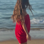 Vestido Maré Rojo en movimiento, video sin audio