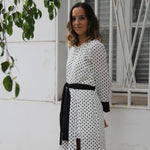 Vestido Azucena Puntos - macodesign