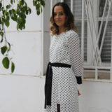 Vestido Azucena Puntos - macodesign