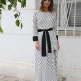 Vestido Azucena Puntos - macodesign