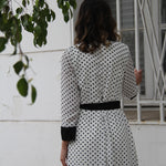 Vestido Azucena Puntos - macodesign