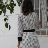Vestido Azucena Puntos - macodesign