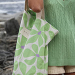 Bolso de Playa Green Flowers - Macodesign