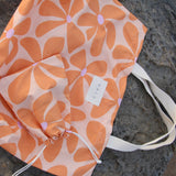 Bolso de Playa Orange Flowers - Macodesign